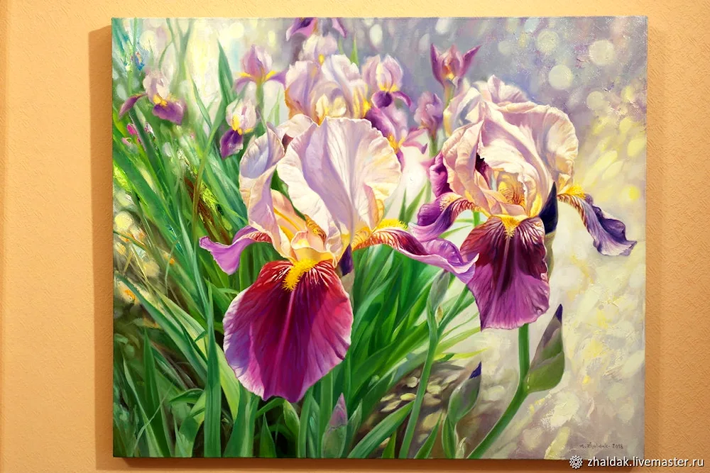 Aquarelle irises