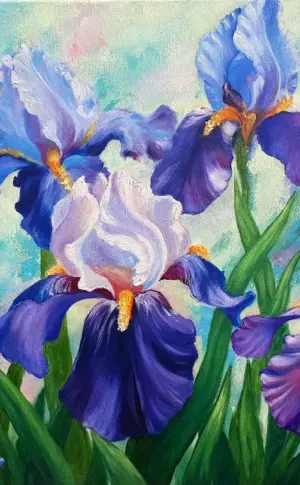 Elizabeth Horning irises