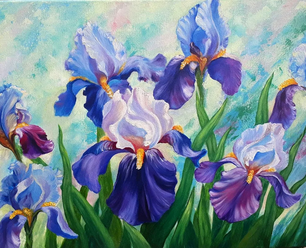 Elizabeth Horning irises