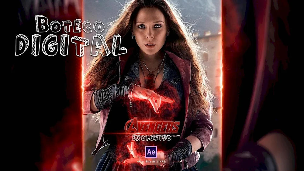 Elizabeth Olsen the Scarlet Witch