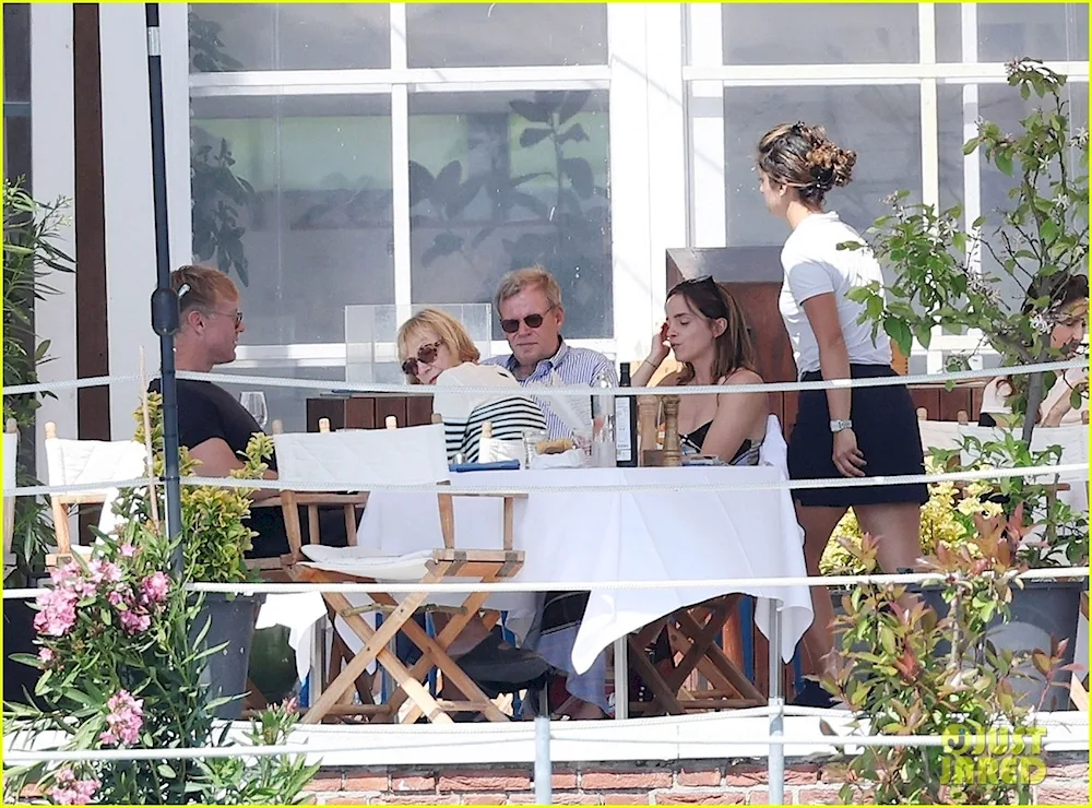 Kate Moss on a yacht