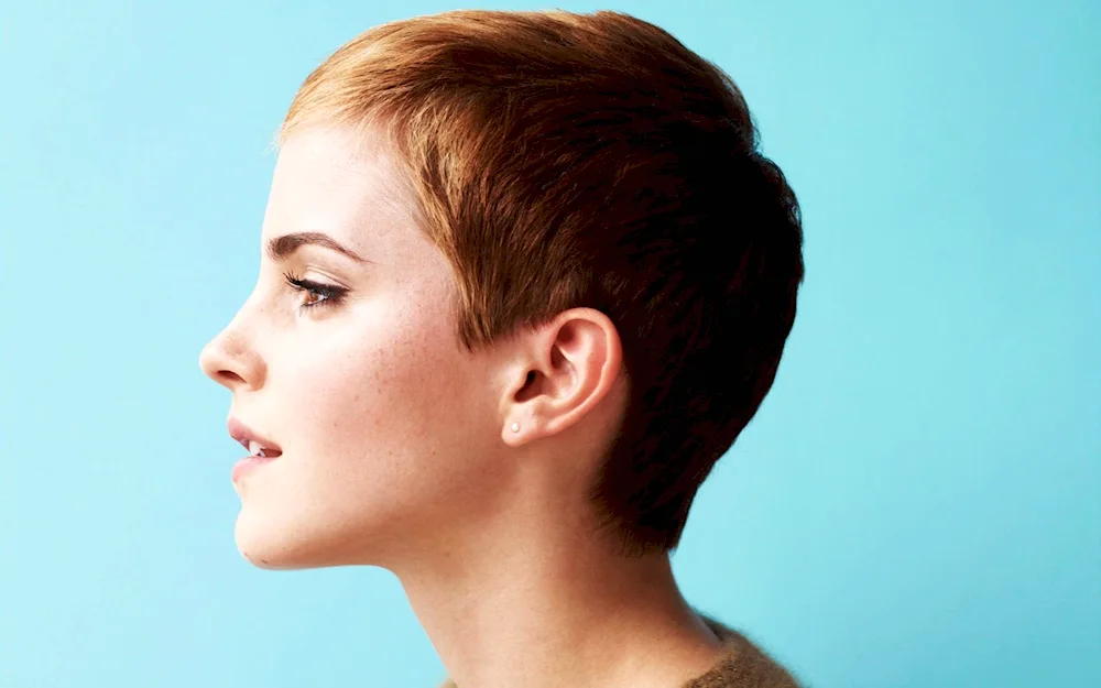 Emma Watson in profile