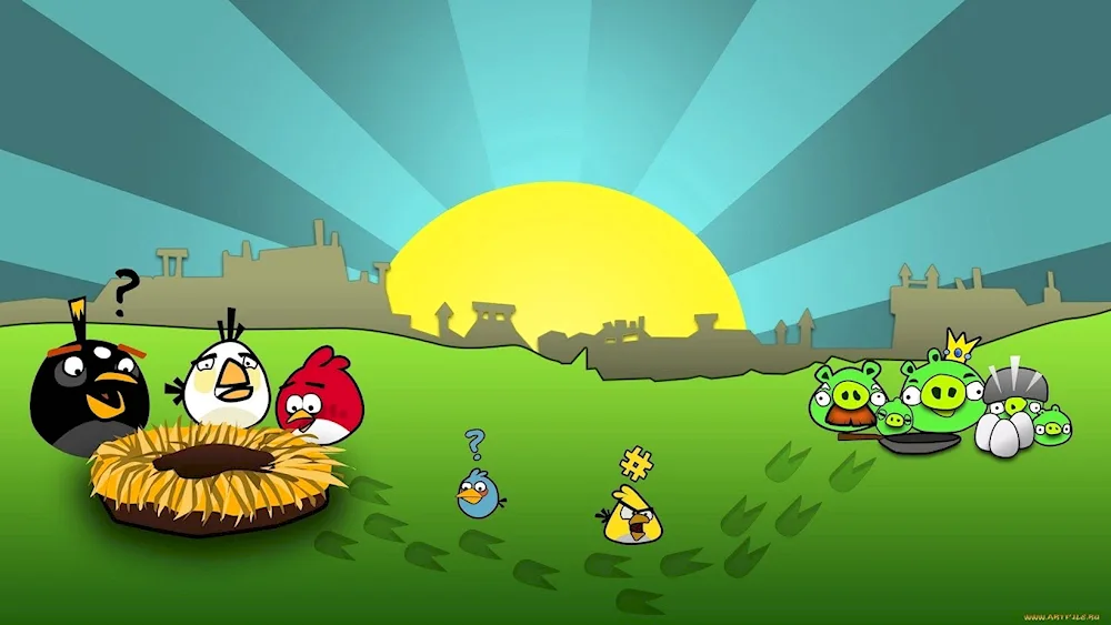 Angry Birds game