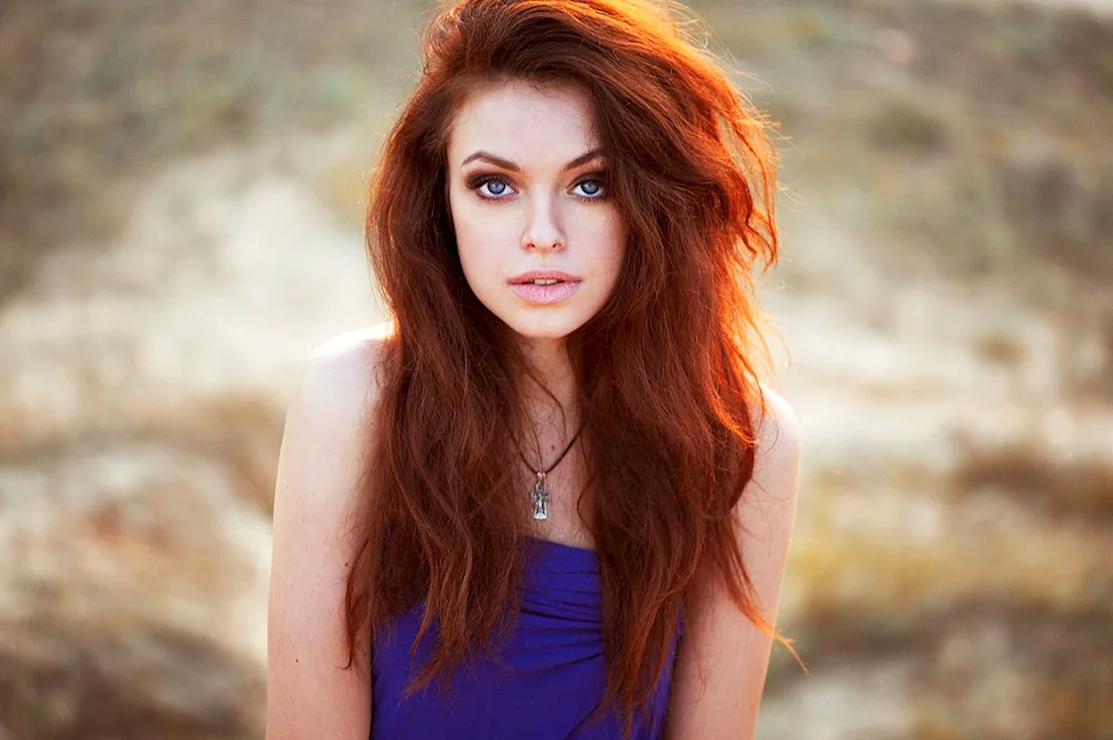 Anne Nevreva is a redhead