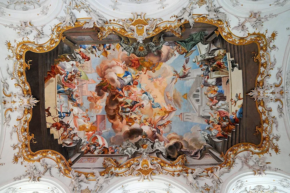 Baroque Era France Frescoes