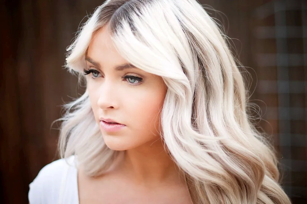 Smoky blond ash blond
