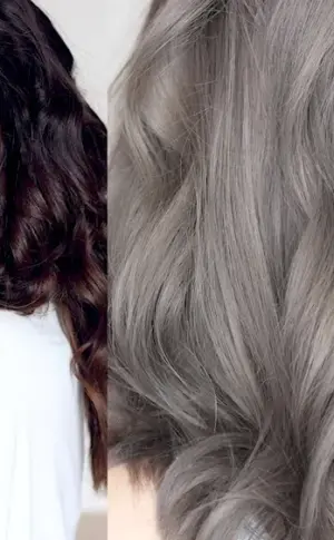Ash Brown hair colour