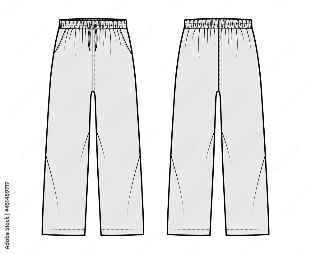 Sketch of trousers