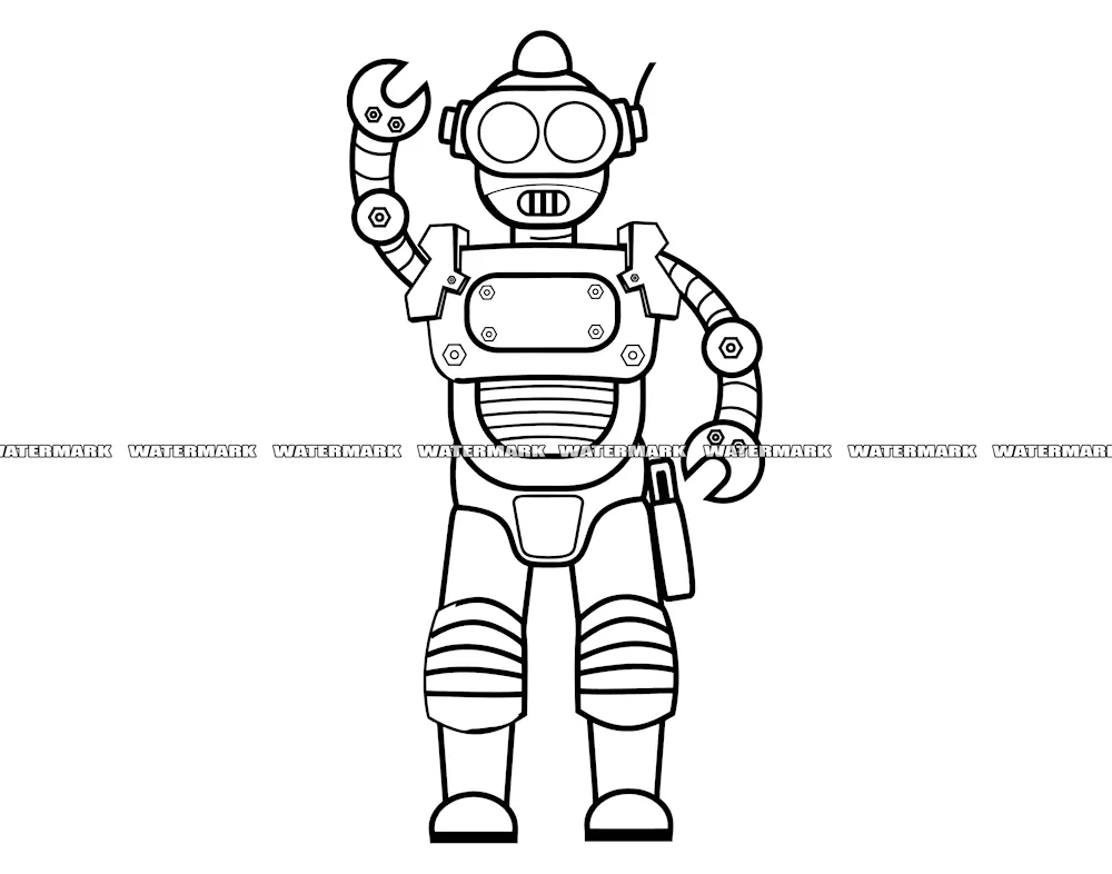 Robot sketch