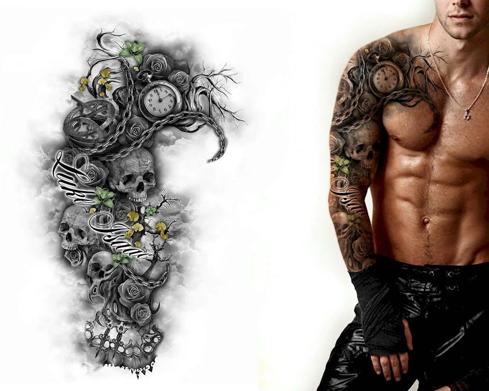 Beautiful arm tattoos for men