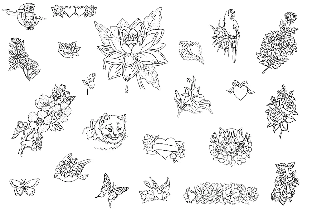 Tattoo sketches for girls