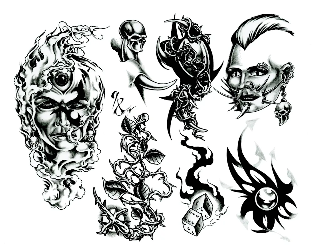 Tribal Drain tattoo sketches on forearm anime tattoos sketches