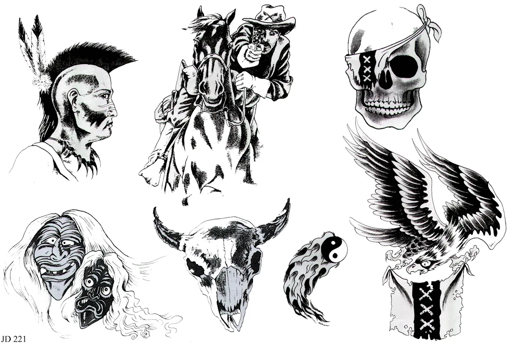 Tattoo sketches for men