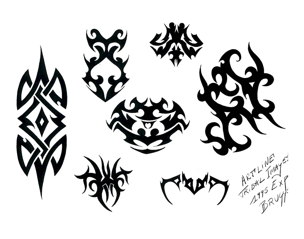 Sketches of tattoos for arm