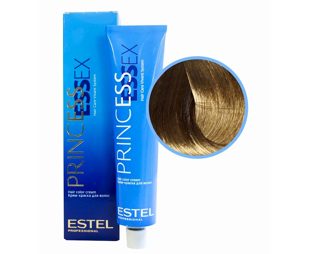 Estel 7. 71 brownish-peachy blonde