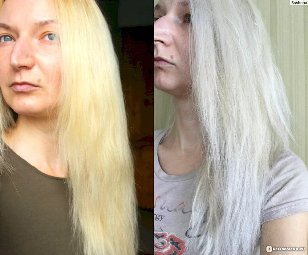 Estel dye 916 from yellowness after lightening