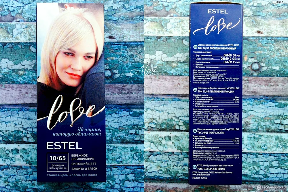 Estel Love pearly 1065 dye