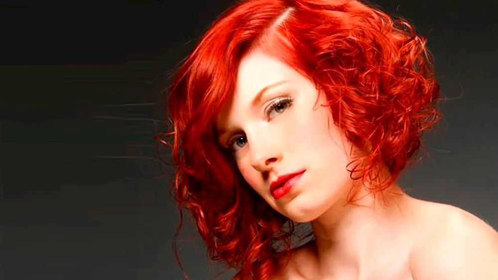 Redhead with glasses