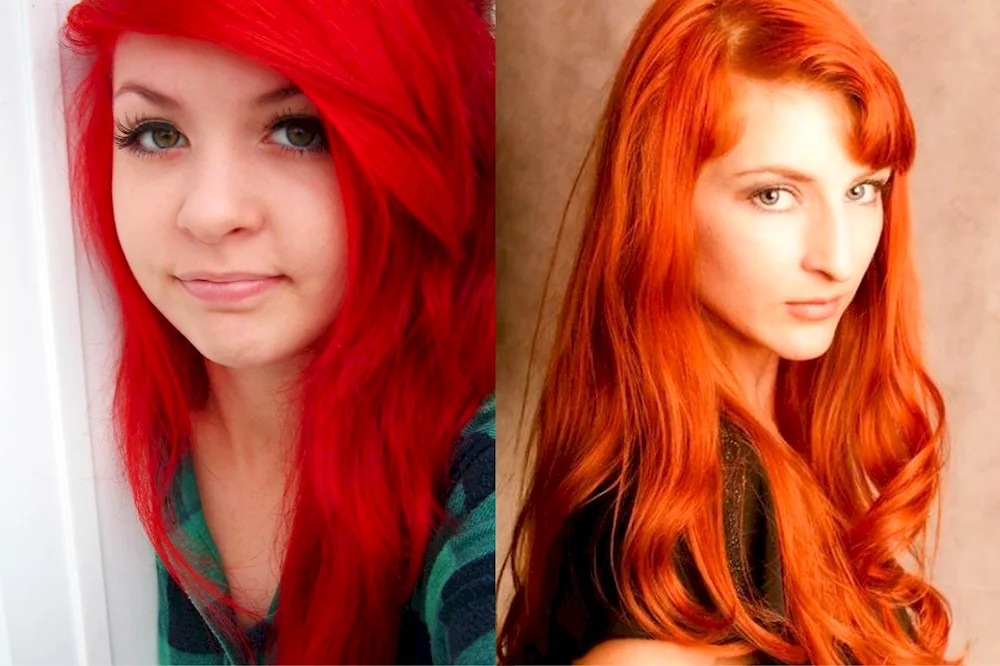 Estelle fiery red