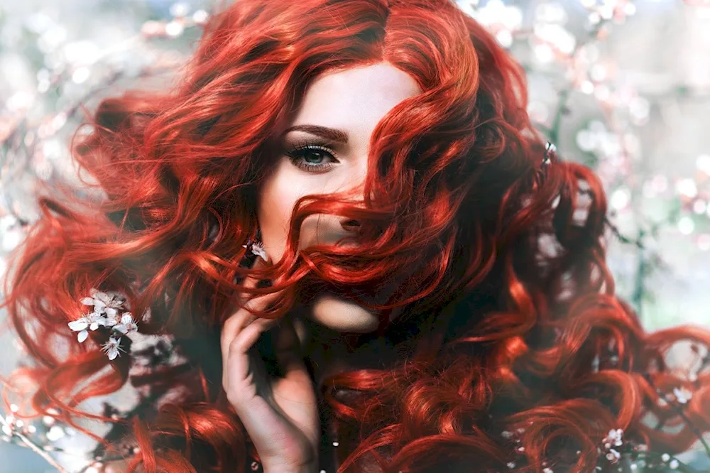 Red-haired Katrin Kühn