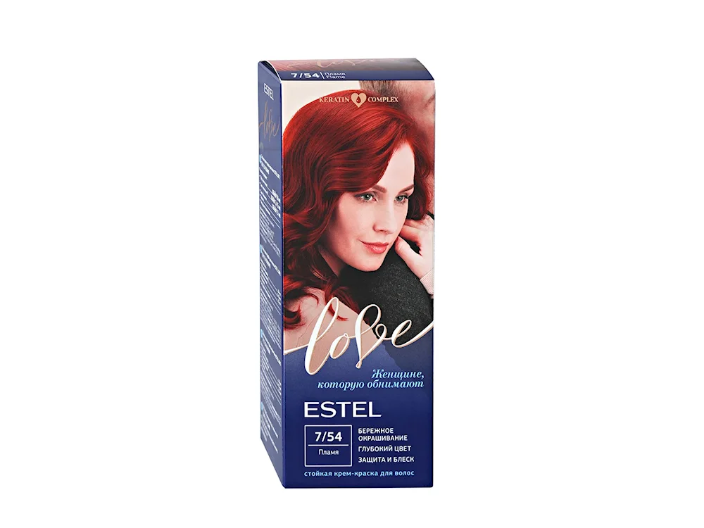 Estel Titian hair dye 7.4