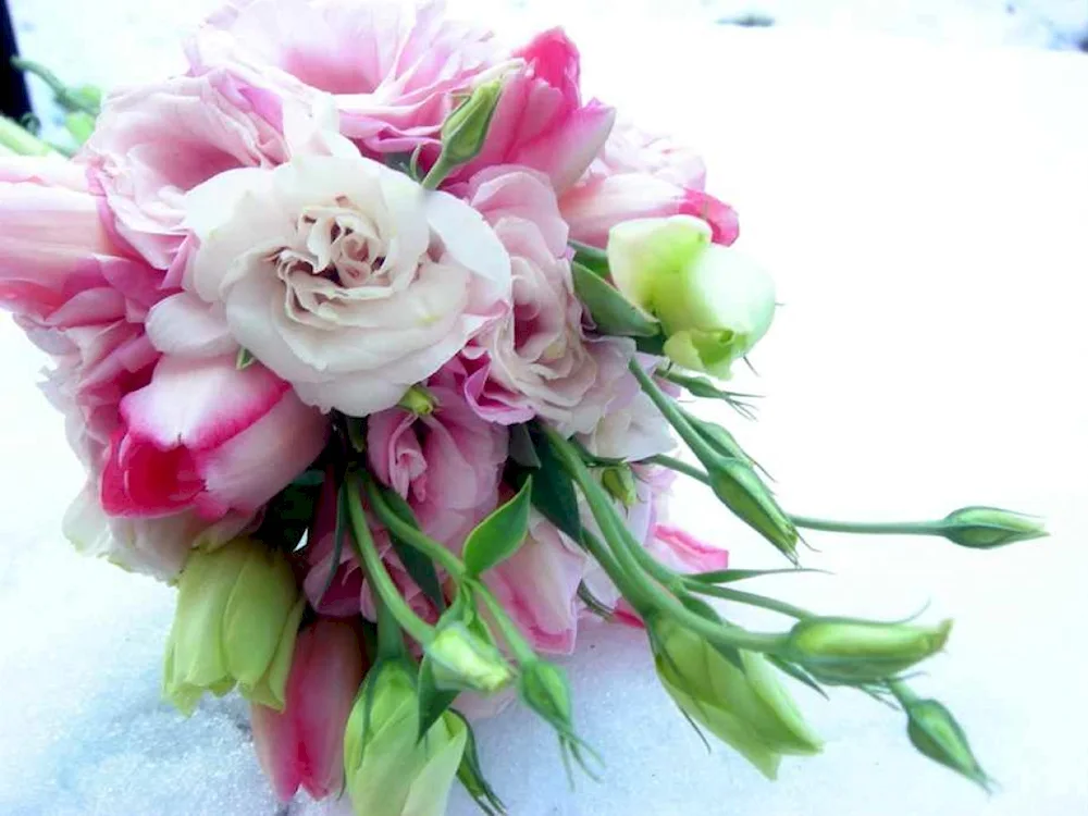 Eustoma bouquet