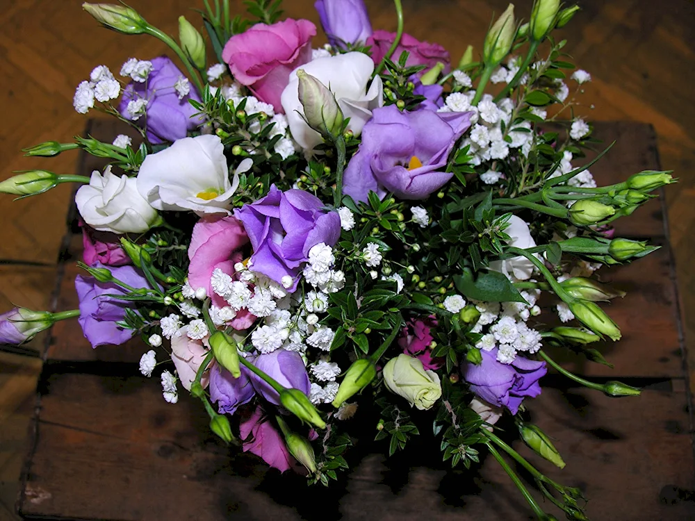 French rose lisianthus