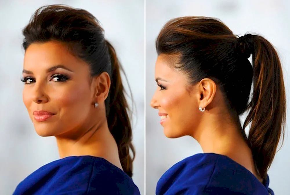 Eva Longoria ponytail hairstyle