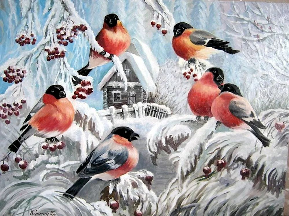 Snowfinches