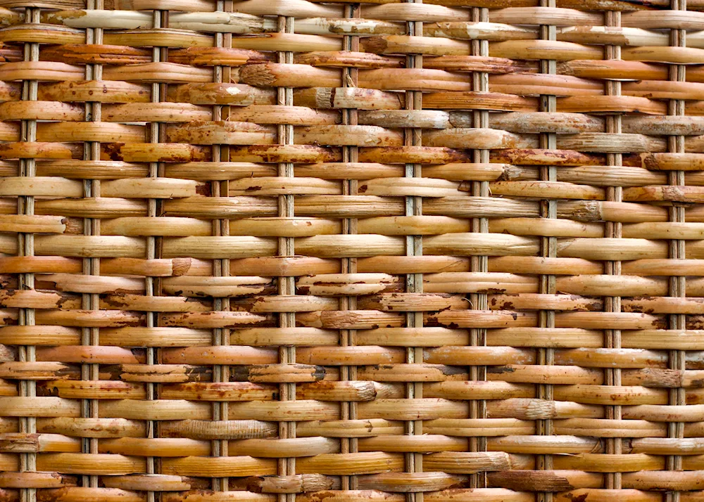 Facture of a wicker basket