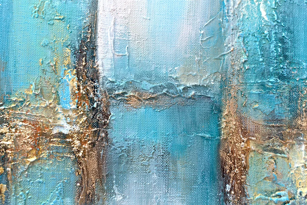 Abstract painting for interior