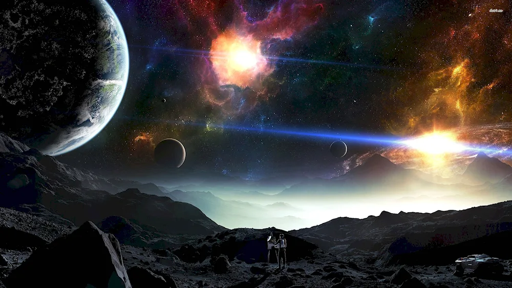 Fantastic Space Landscapes