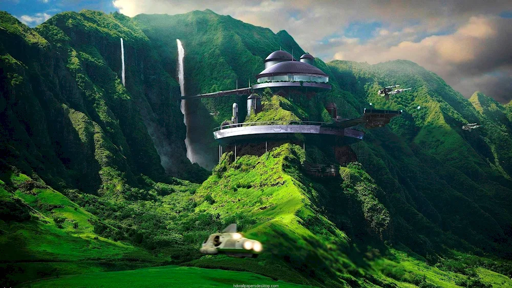 Fantastic landscapes by Edgar Moskoppa