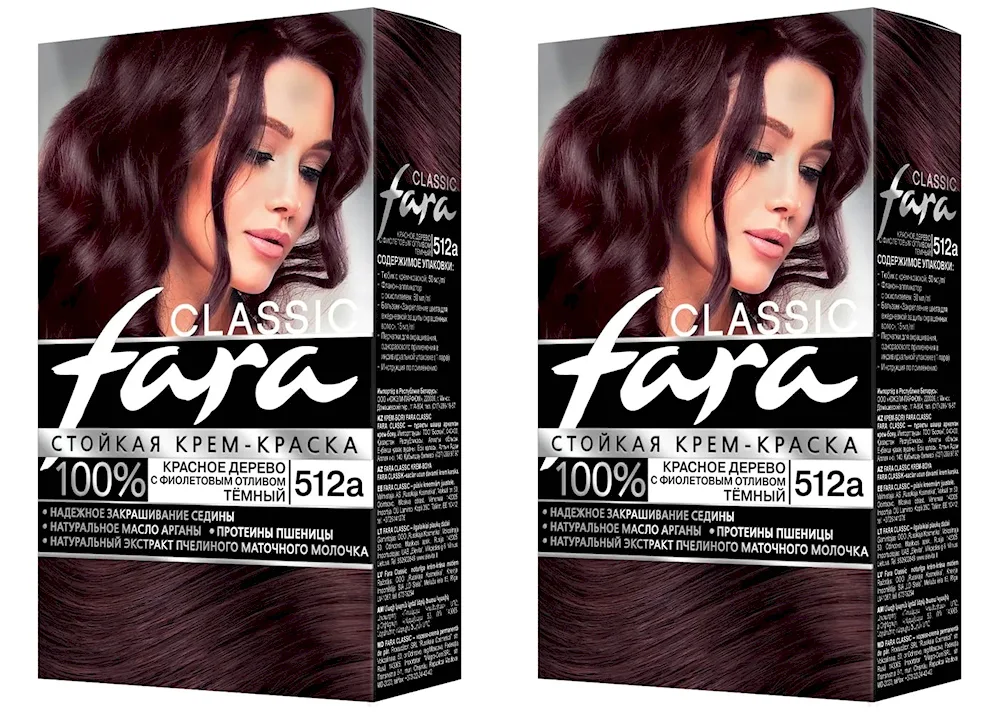 Fara Classic permanent cream hair dye