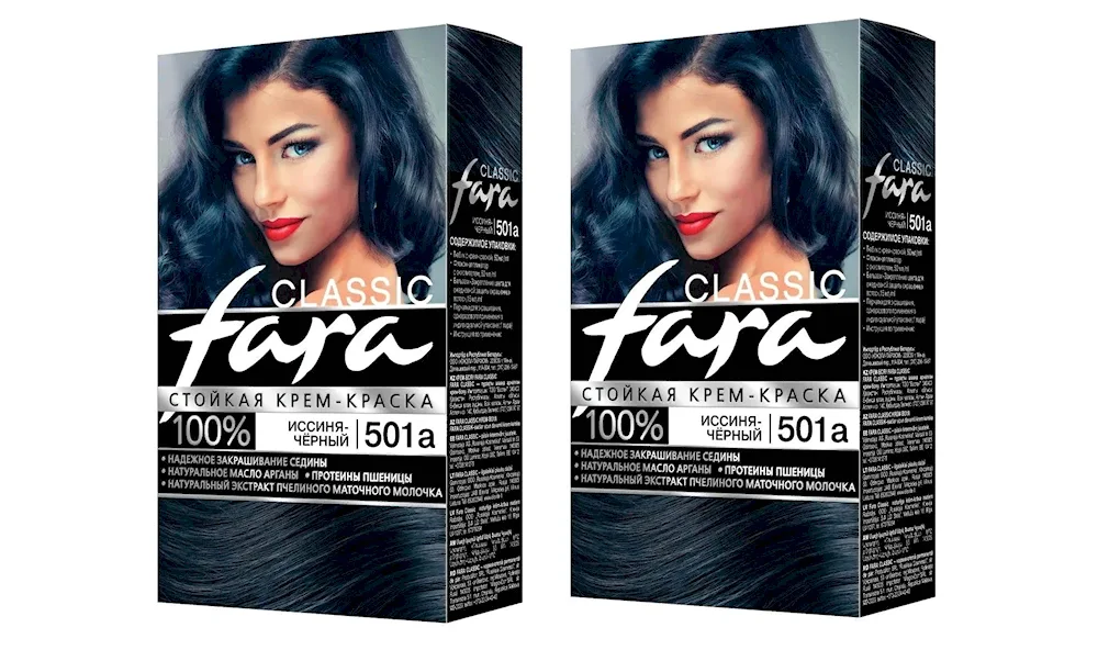 Fara Classic permanent cream hair dye hair dye