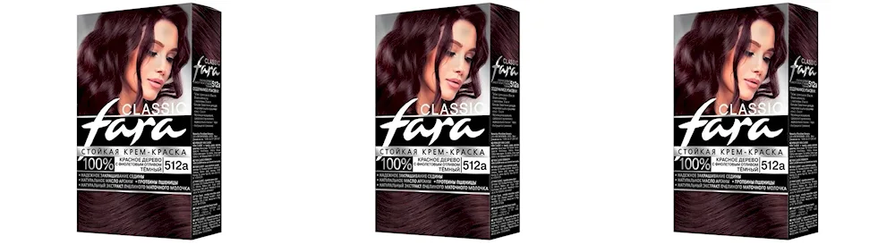 Fara Classic permanent cream hair dye