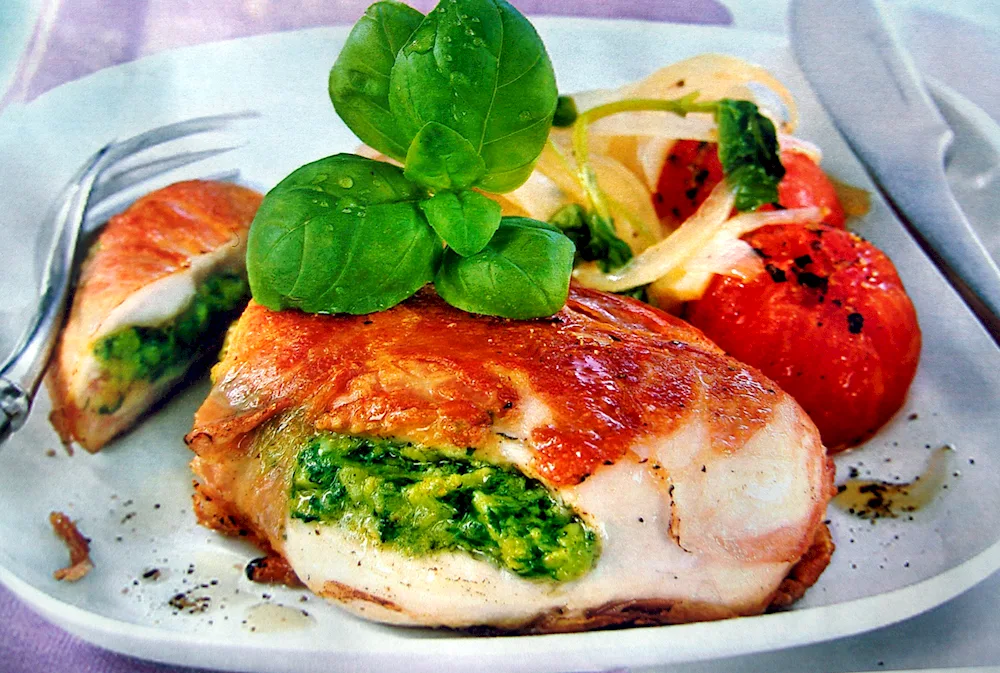 Stuffed breast