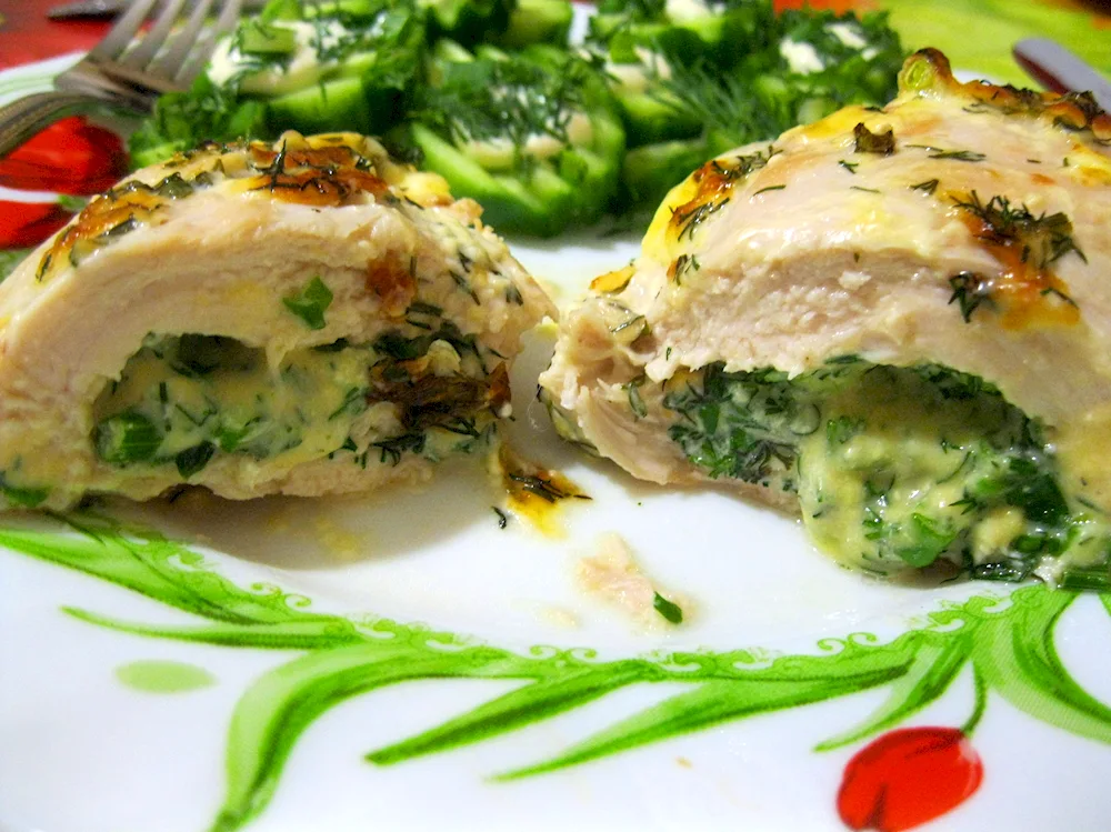 Stuffed chicken breast