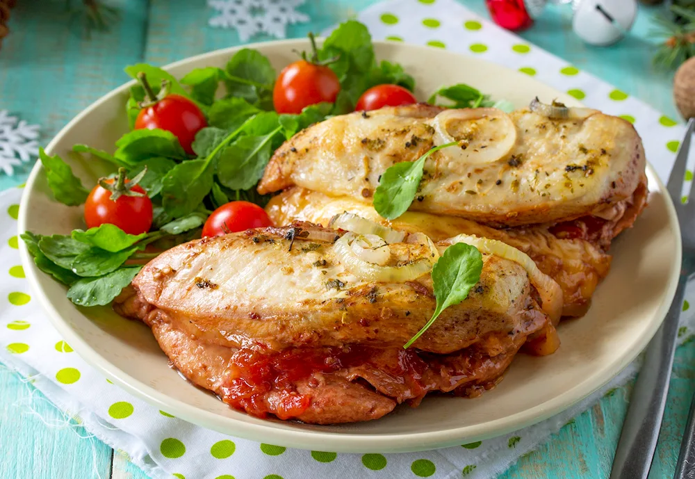 Stuffed chicken breast