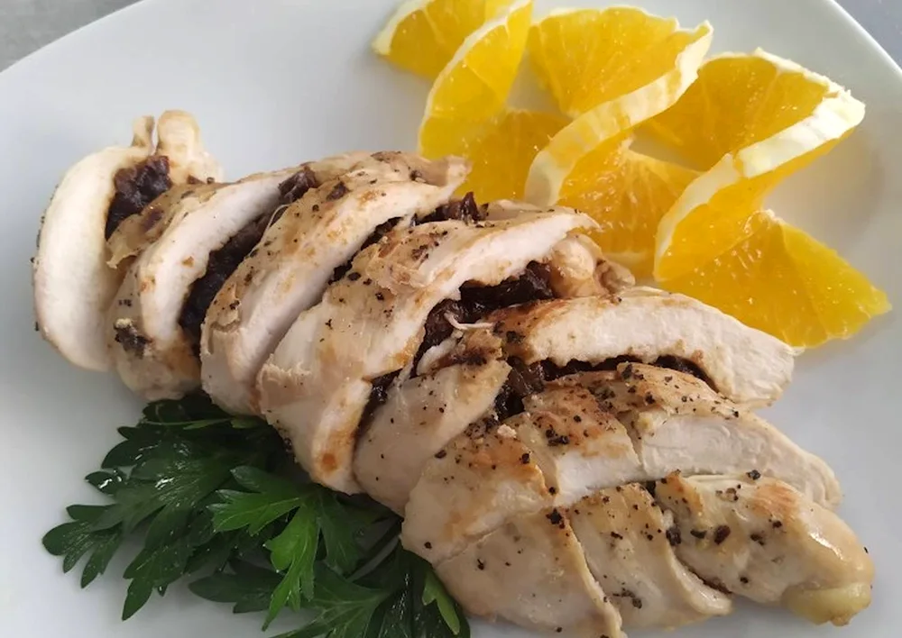 Stuffed chicken breast