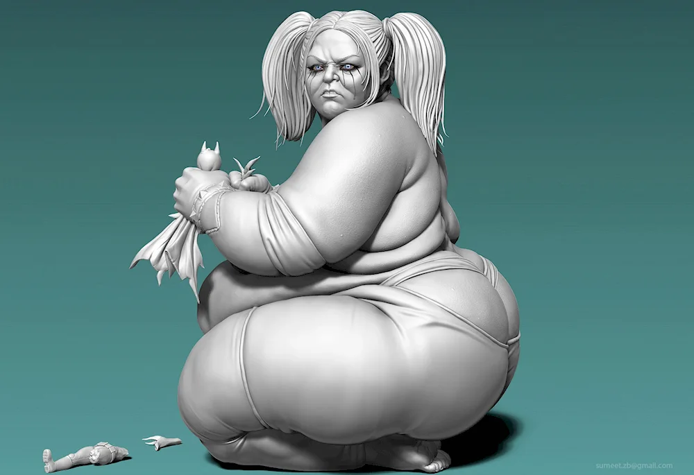 Fat Harley Quinn fat