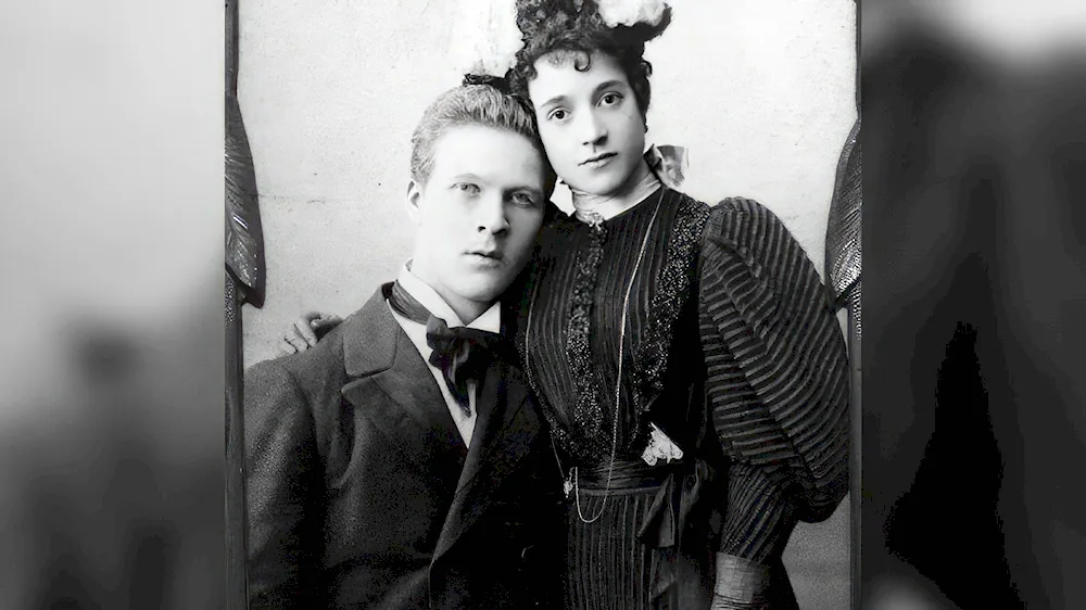 Fyodor Chaliapin and Iola Tornagi