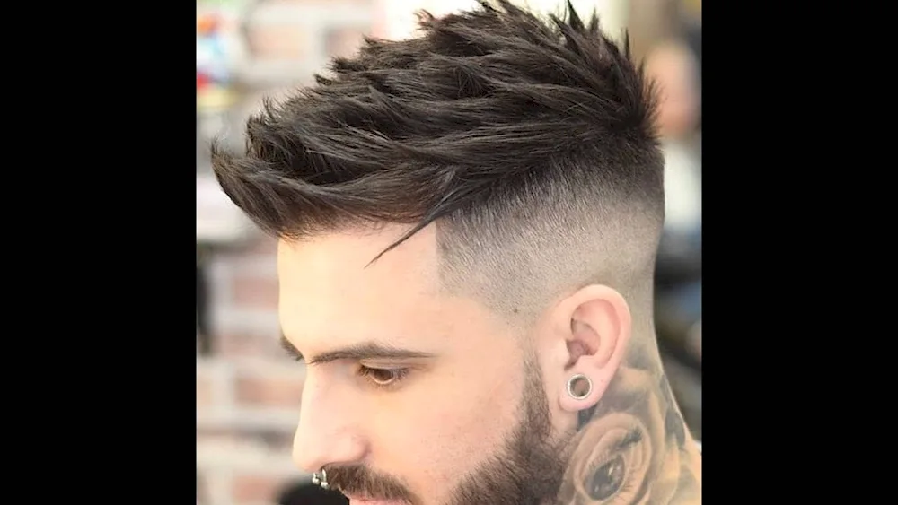 Fade haircut