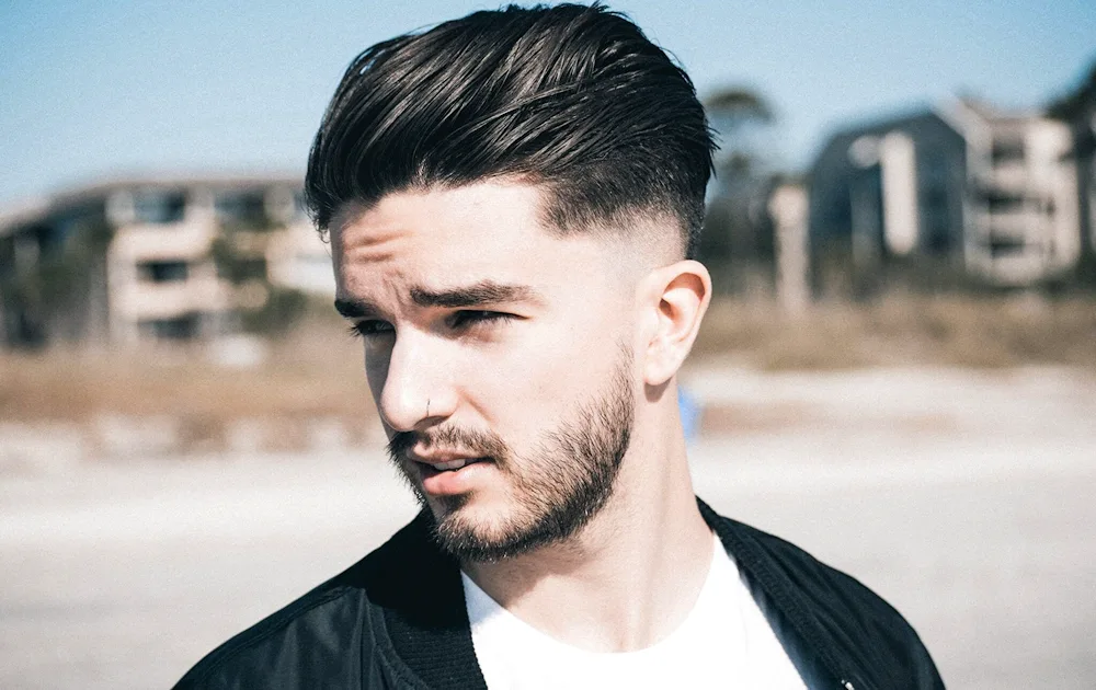 Fade cropped undercut