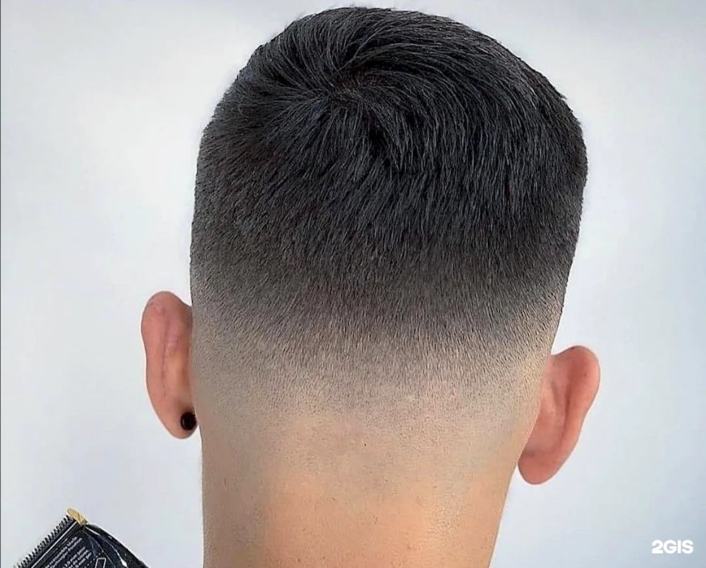 Fade cropped undercut