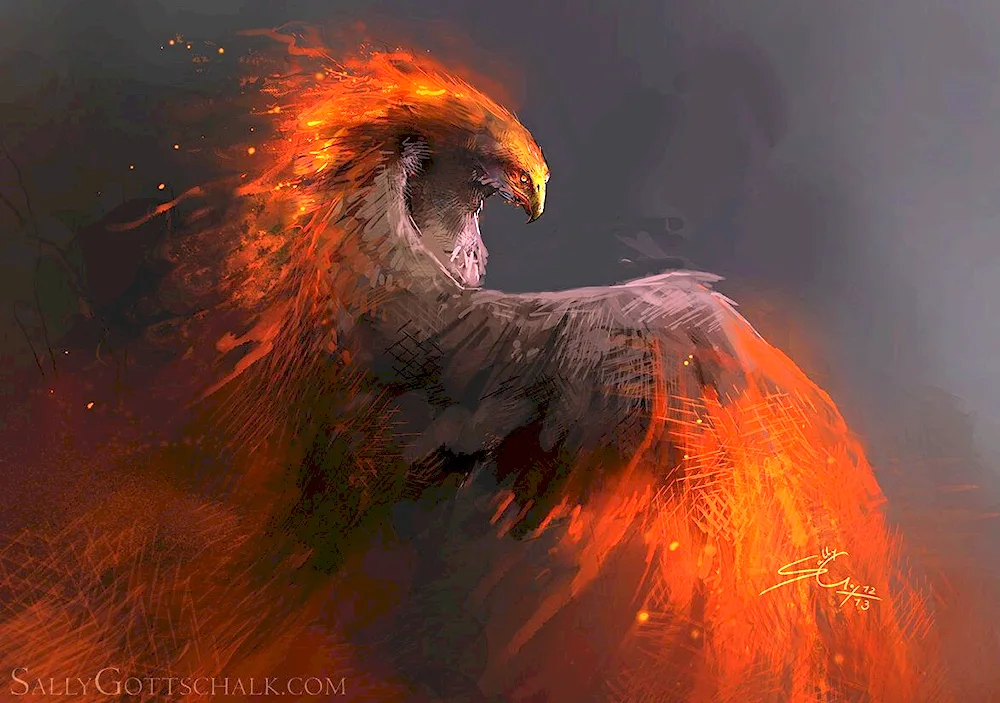 Fiery Falcon Rarog