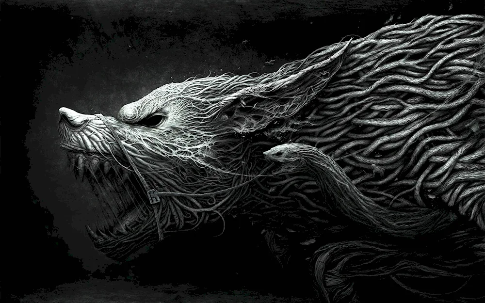 Fenrir wolf