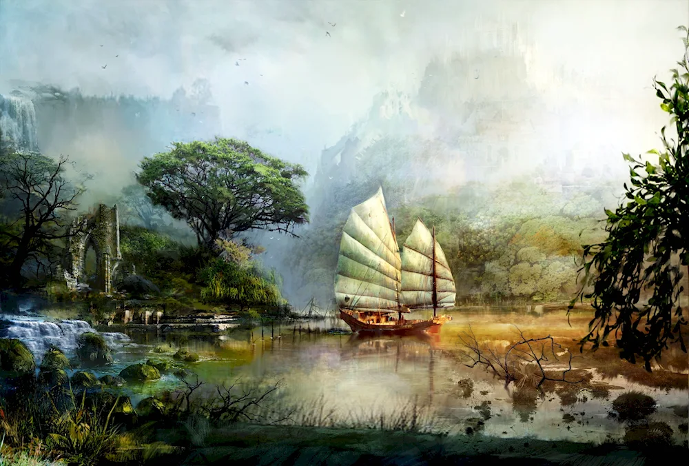 Fantasy landscapes