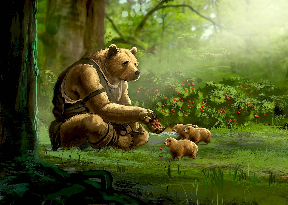 America Grizzly bear