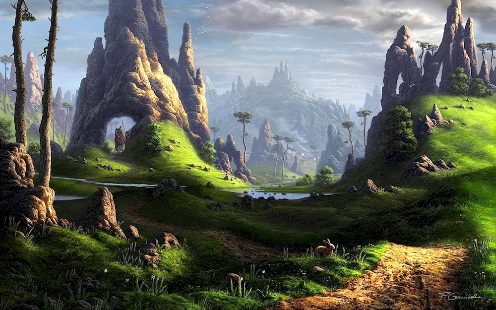 Fantasy landscapes